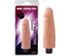Реалистичный вибратор с выраженным рельефом Vibe Cock 19 см