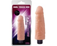 Реалистичный вибратор с выраженным рельефом Vibe Cock 19 см