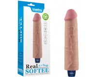 Классический вибратор Real Softee 24 см