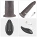 Реалистичный вибратор-мулат с ротацией Dual Layered Silicone Rotator 23 см