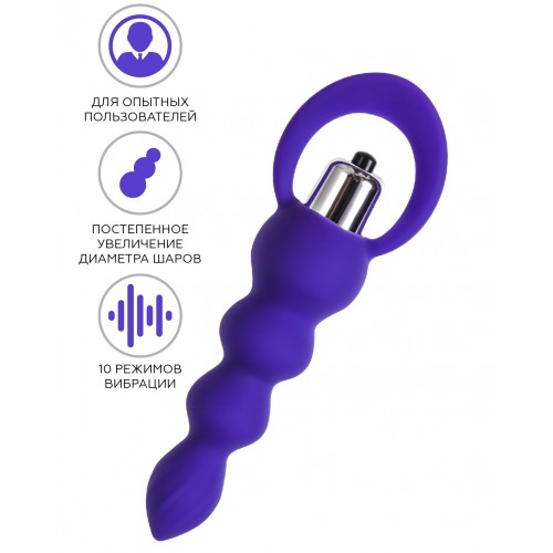 Анальная елочка с вибрацией ToDo by Toyfa Twisty Анальная елочка с вибрацией ToDo by Toyfa Twisty