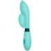 Вибратор с клиторальным стимулятором Indeep Gina Turquoise