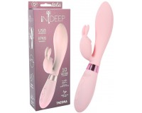 Перезаряжаемый вибратор Ideep Pro Theona розовый 