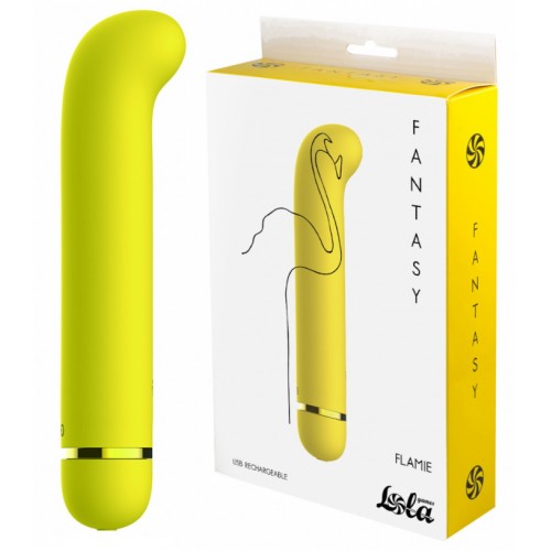 Перезаряжаемый вибратор для точки G Fantasy Flamie Перезаряжаемый вибратор для точки G Fantasy Flamie