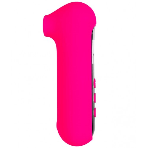 Вакуумно-волновой стимулятор клитора с вибрацией EroTeq Molette с LCD экраном Вакуумно-волновой стимулятор клитора с вибрацией EroTeq Molette с LCD экраном