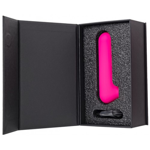 Вакуумно-волновой стимулятор клитора с вибрацией EroTeq Molette с LCD экраном Вакуумно-волновой стимулятор клитора с вибрацией EroTeq Molette с LCD экраном