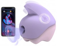 Бесконтактный вакуумно-волновой стимулятор клитора с вибрацией Magic Motion Unicorn фиолетовый