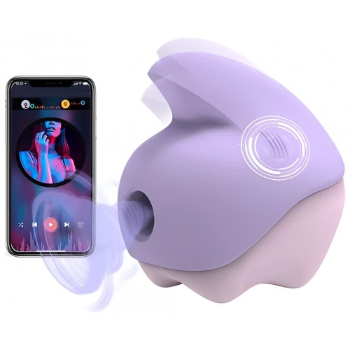 Бесконтактный вакуумно-волновой стимулятор клитора с вибрацией Magic Motion Unicorn фиолетовый Бесконтактный вакуумно-волновой стимулятор клитора с вибрацией Magic Motion Unicorn фиолетовый