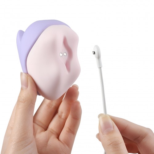 Бесконтактный вакуумно-волновой стимулятор клитора с вибрацией Magic Motion Unicorn фиолетовый Бесконтактный вакуумно-волновой стимулятор клитора с вибрацией Magic Motion Unicorn фиолетовый