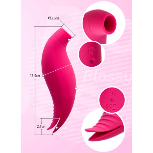 Многофункциональный стимулятор клитора Jos Blossy Многофункциональный стимулятор клитора Jos Blossy