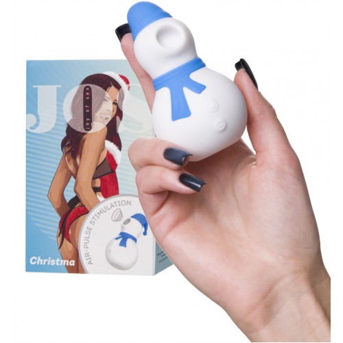 Вакуумно-волновой стимулятор клитора Jos Christma синий Вакуумно-волновой стимулятор клитора Jos Christma синий