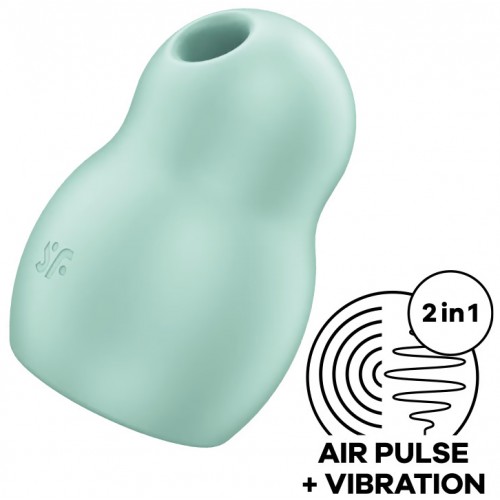 Вакуумно-волновой стимулятор с вибрацией Satisfyer Pro To Go 1 мятный Вакуумно-волновой стимулятор с вибрацией Satisfyer Pro To Go 1 мятный