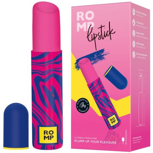 Бесконтактный стимулятор клитора Romp Lipstick Бесконтактный стимулятор клитора Romp Lipstick