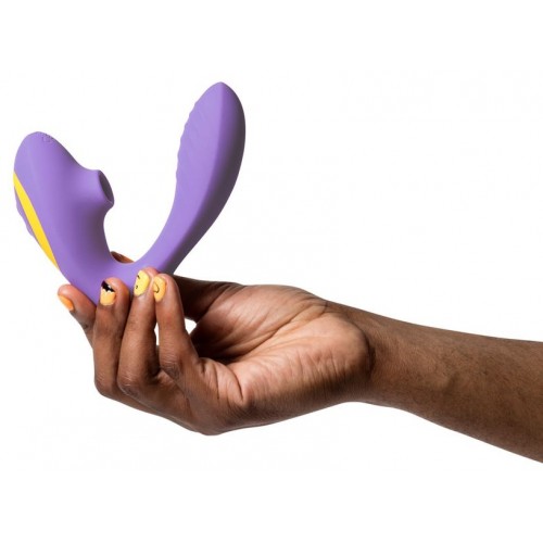 Вибратор с вакуумно-волновым стимулятором клитора Romp Reverb сиреневый Вибратор с вакуумно-волновым стимулятором клитора Romp Reverb сиреневый