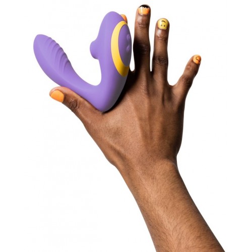 Вибратор с вакуумно-волновым стимулятором клитора Romp Reverb сиреневый Вибратор с вакуумно-волновым стимулятором клитора Romp Reverb сиреневый