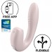 Смарт-вибратор с вакуумно-волновым стимулятором клитора Satisfyer Sunray бежевый