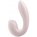 Смарт-вибратор с вакуумно-волновым стимулятором клитора Satisfyer Sunray бежевый
