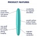 Мини-вибратор Satisfyer Ultra Power Bullet 6 бирюзовый