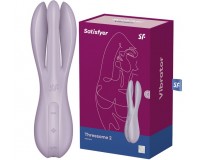 Вибростимулятор клитора и половых губ Satisfyer Threesome 2 Violet