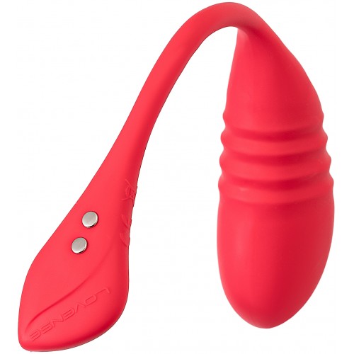 Рельефное виброяйцо с фрикционными движениями и смарт управлением Lovense Vulse Рельефное виброяйцо с фрикционными движениями и смарт управлением Lovense Vulse