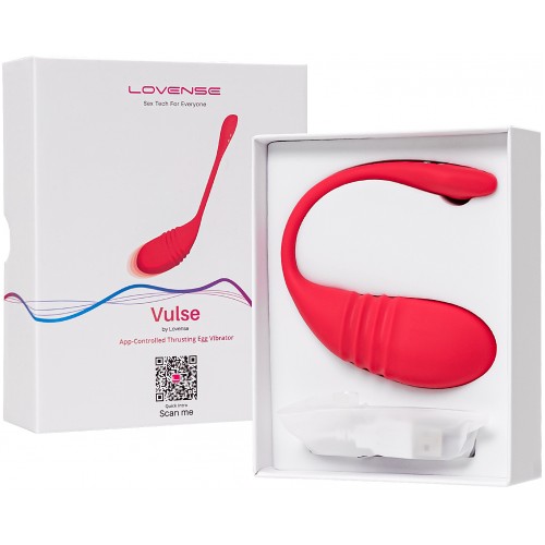 Рельефное виброяйцо с фрикционными движениями и смарт управлением Lovense Vulse Рельефное виброяйцо с фрикционными движениями и смарт управлением Lovense Vulse