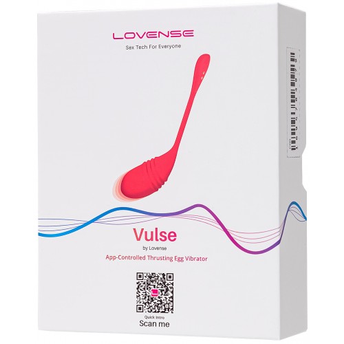Рельефное виброяйцо с фрикционными движениями и смарт управлением Lovense Vulse Рельефное виброяйцо с фрикционными движениями и смарт управлением Lovense Vulse