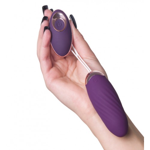 Виброяйцо с имитацией фрикций и пультом ДУ Jos Bumpy Виброяйцо с имитацией фрикций и пультом ДУ Jos Bumpy