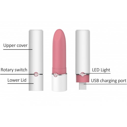 Смарт-вибратор в виде помады Magic Motion Magic Lotos Смарт-вибратор в виде помады Magic Motion Magic Lotos