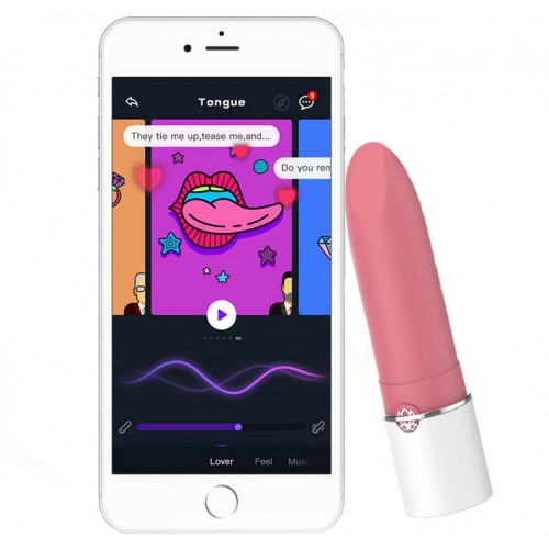 Смарт-вибратор в виде помады Magic Motion Magic Lotos Смарт-вибратор в виде помады Magic Motion Magic Lotos