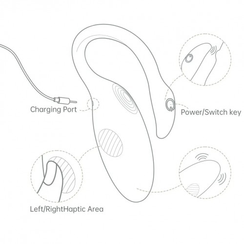 Смарт-вибратор Magic Motion Flamingo Max оранжевый Смарт-вибратор Magic Motion Flamingo Max оранжевый