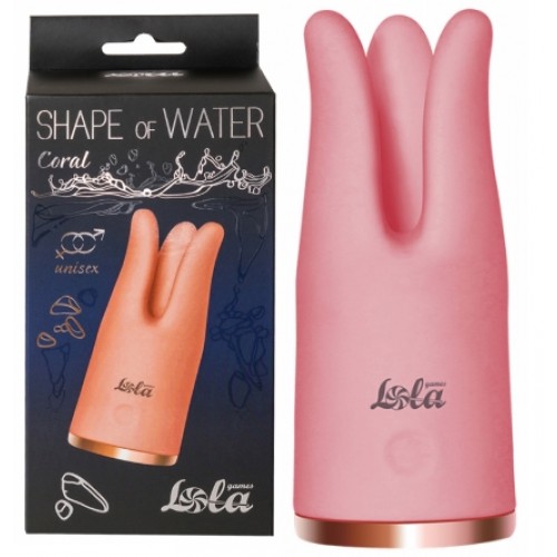 Универсальный вибростимулятор Shape of Water Coral Lola Универсальный вибростимулятор Shape of Water Coral Lola
