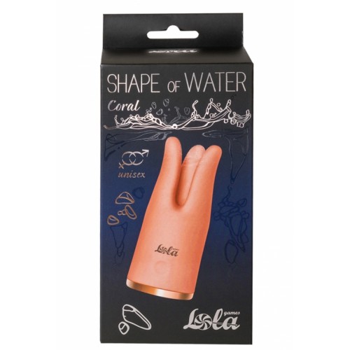 Универсальный вибростимулятор Shape of Water Coral Lola Универсальный вибростимулятор Shape of Water Coral Lola