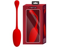 Перезаряжаемое виброяйцо Pretty Love Knucker красное