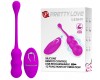 Перезаряжаемое виброяйцо Pretty Love Leshy с беспроводным управлением