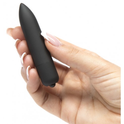 Черная вибропулька с 10 режимами вибрации X-Basic Lovetoy Черная вибропулька с 10 режимами вибрации X-Basic Lovetoy