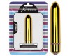 Золотистая вибропуля X-Basic Bullet Long Lovetoy