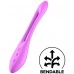 Многофункциональный вибратор для пар с гибкой основой Satisfyer Elastic Joy Violet
