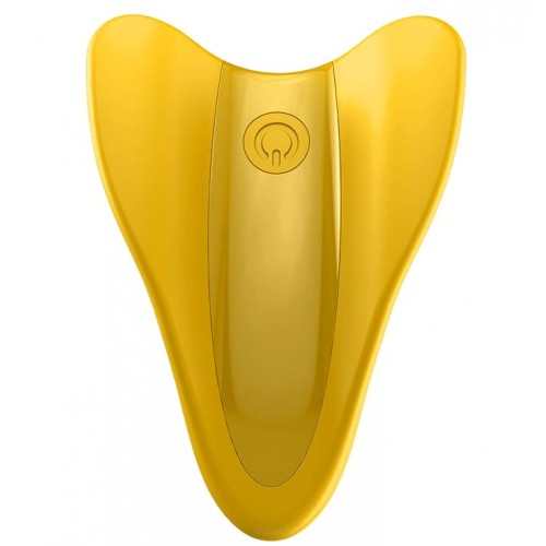 Перезаряжаемый вибратор на палец Satisfyer High Fly желтый Перезаряжаемый вибратор на палец Satisfyer High Fly желтый
