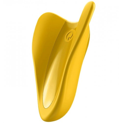 Перезаряжаемый вибратор на палец Satisfyer High Fly желтый Перезаряжаемый вибратор на палец Satisfyer High Fly желтый