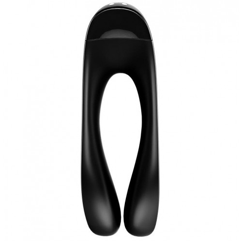 Универсальный перезаряжаемый вибростимулятор Satisfyer Candy Cane черный Универсальный перезаряжаемый вибростимулятор Satisfyer Candy Cane черный