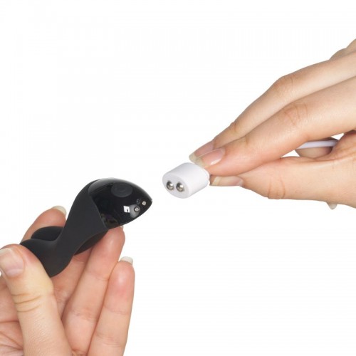 Универсальный перезаряжаемый вибростимулятор Satisfyer Candy Cane черный Универсальный перезаряжаемый вибростимулятор Satisfyer Candy Cane черный