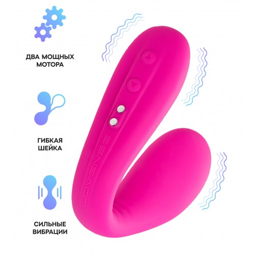 Многофункциональный смарт-стимулятор для пар Lovense Dolce Quake Многофункциональный смарт-стимулятор для пар Lovense Dolce Quake