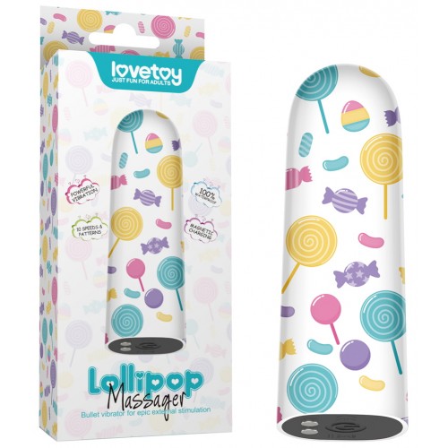 Универсальный мини вибратор Lollipop Massager Универсальный мини вибратор Lollipop Massager