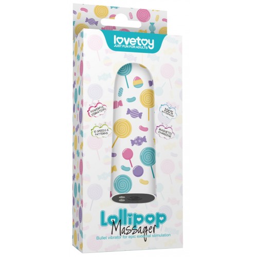 Универсальный мини вибратор Lollipop Massager Универсальный мини вибратор Lollipop Massager