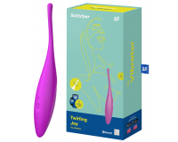 Точечный смарт-стимулятор с вибрацией Satisfyer Twirling Joy фиолетовый