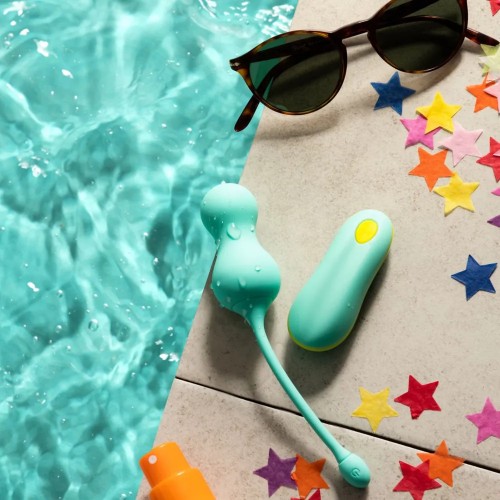 Виброяйцо с пультом дистанционного управления Romp Cello мятное Виброяйцо с пультом дистанционного управления Romp Cello мятное