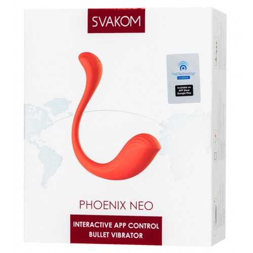 Интерактивный смарт-стимулятор Svakom Phoenix Neo Интерактивный смарт-стимулятор Svakom Phoenix Neo