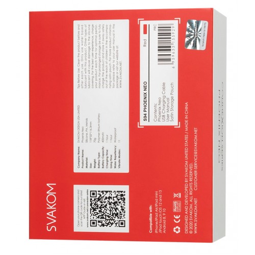 Интерактивный смарт-стимулятор Svakom Phoenix Neo Интерактивный смарт-стимулятор Svakom Phoenix Neo