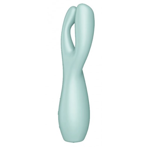 Универсальный вибростимулятор Satisfyer Threesome 3 мятный Универсальный вибростимулятор Satisfyer Threesome 3 мятный