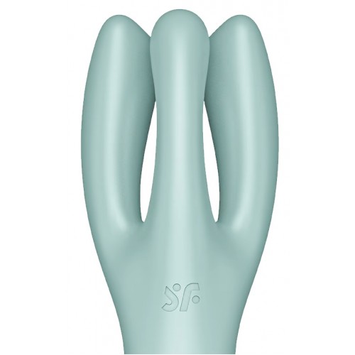 Универсальный вибростимулятор Satisfyer Threesome 3 мятный Универсальный вибростимулятор Satisfyer Threesome 3 мятный